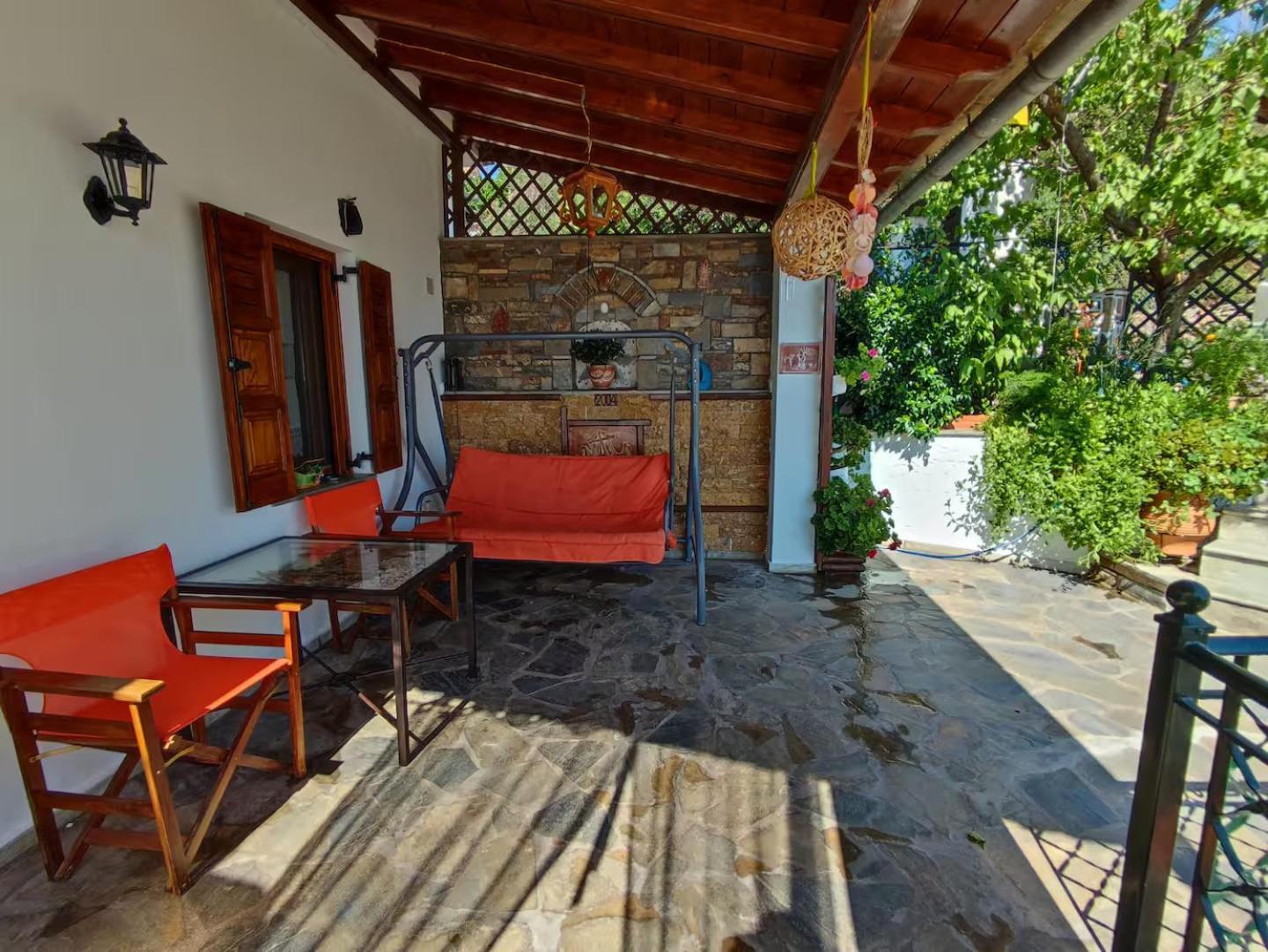 The Pagasetic Balcony - Magestic Sea Cottage Volos Eksteriør billede